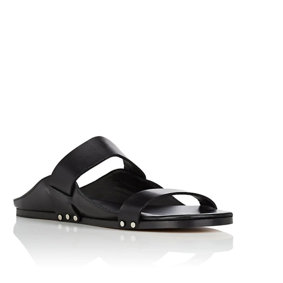 IRO NIB EWA Minimalist Sandals Leather  Portugal Last Sz 6 - Picture 1 of 6
